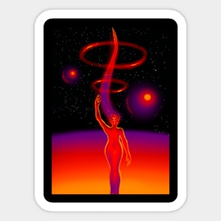 Music of the spheres Sticker